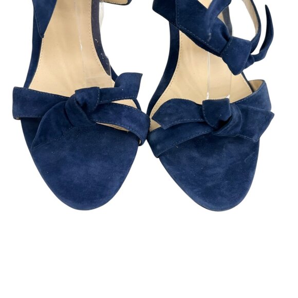 NWOB Alexandre Birman Mary Suede Knot Heeled Sandals - Picture 3 of 9